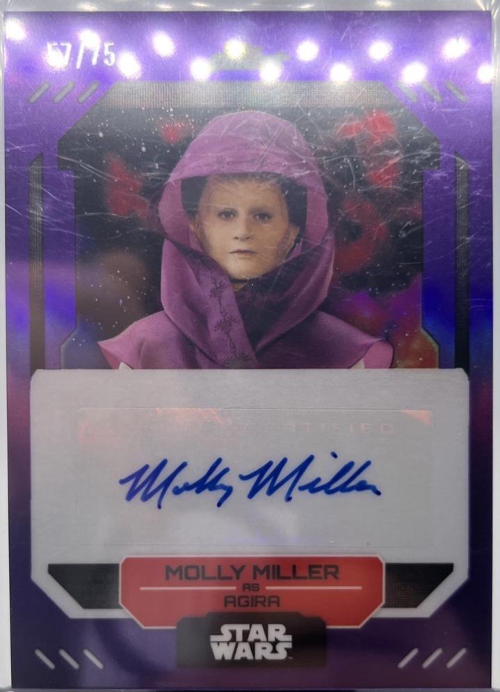 Molly Miller as Agira [Purple Refractor] #FA-MM