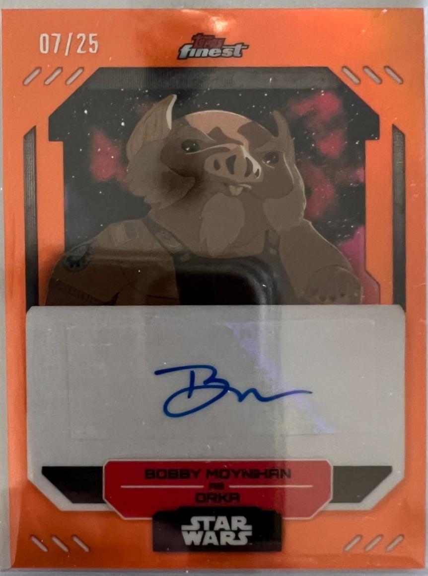 Bobby Moynihan as Orka [Orange Refractor] #FA-BM
