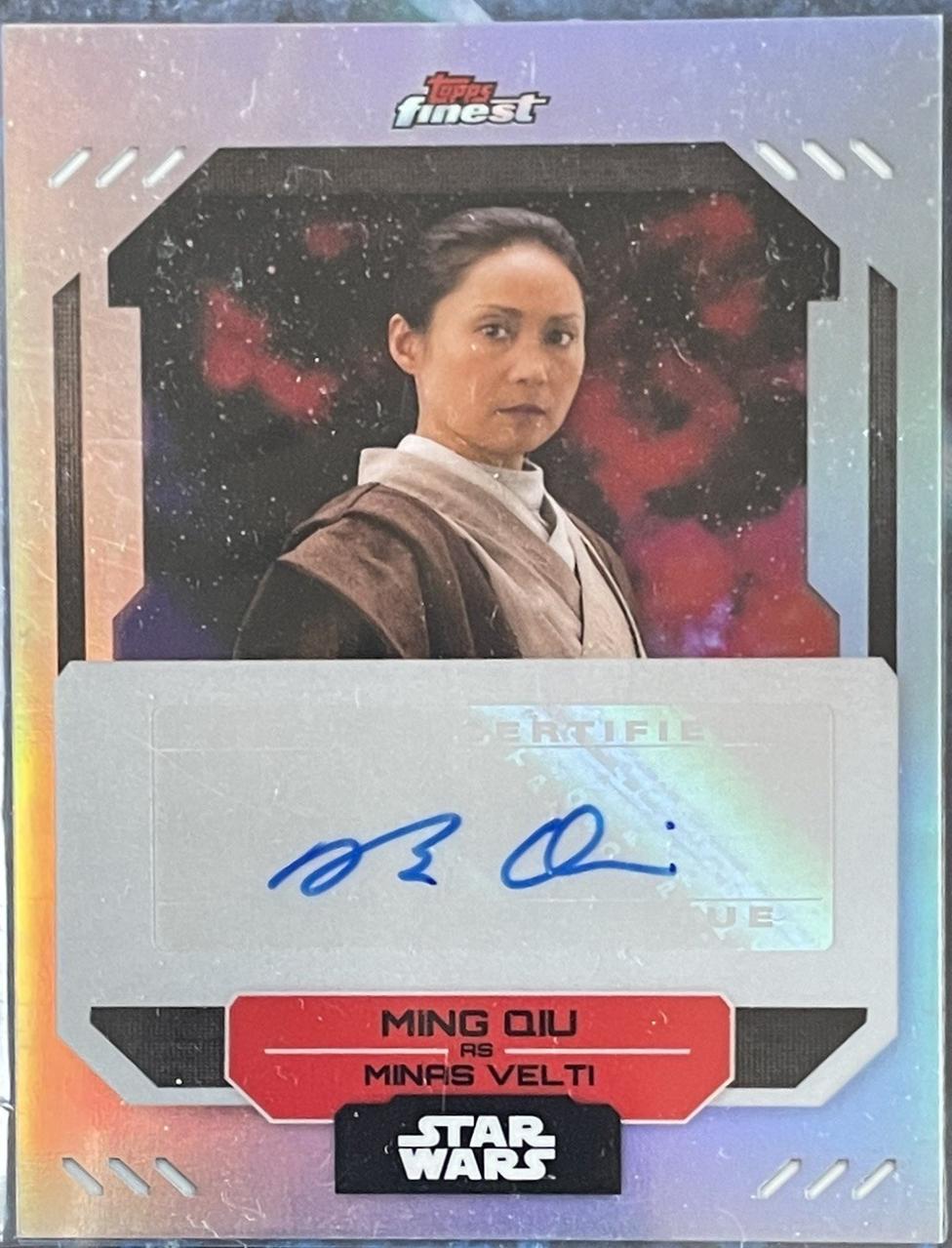 Ming Qiu as Minas Velti #FA-MQ