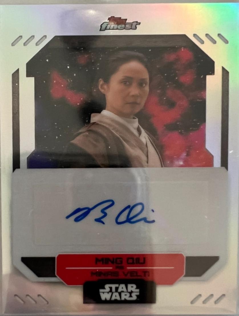 Ming Qiu as Minas Velti [Red Wave Refractor] #FA-MQ