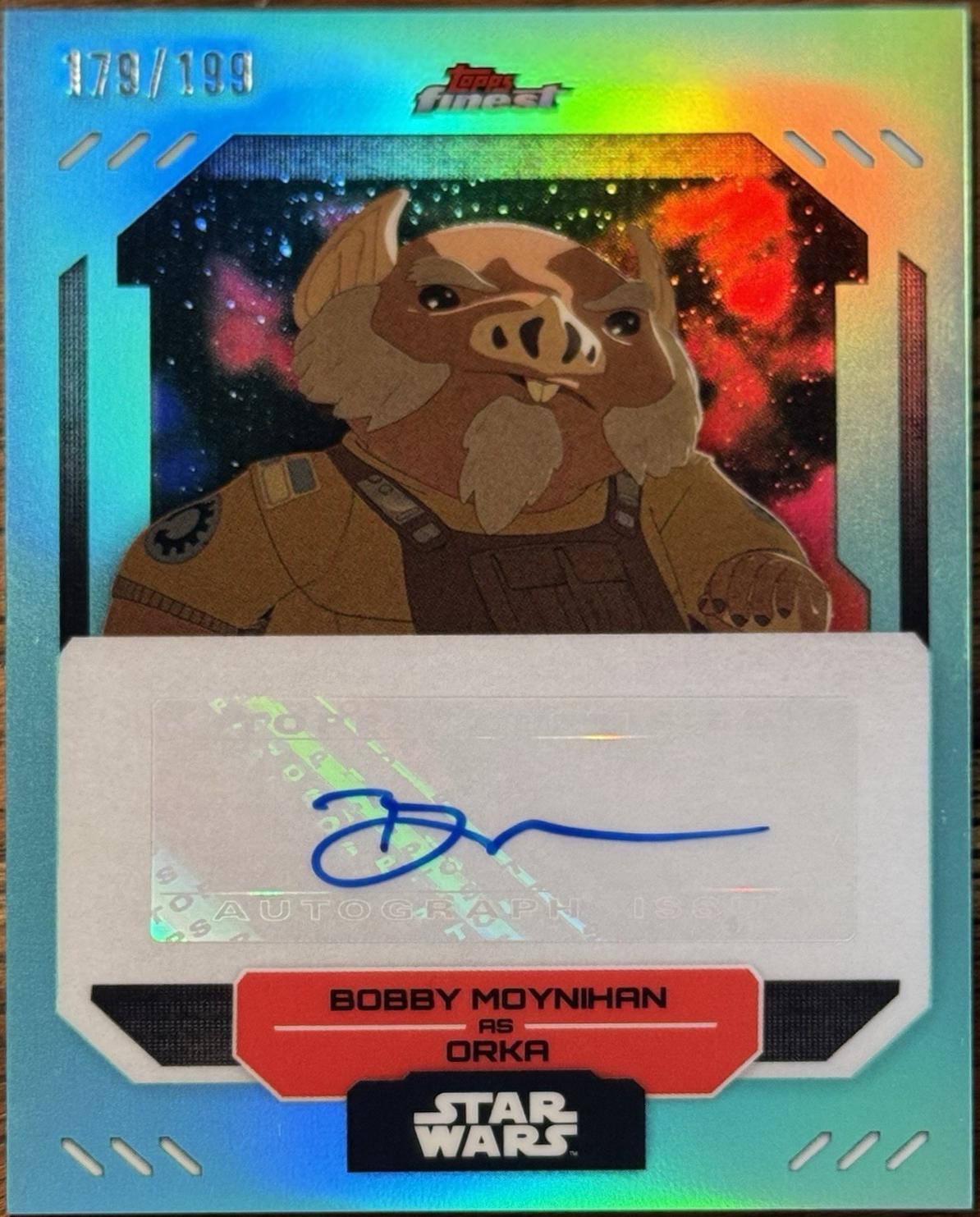 Bobby Moynihan as Orka [Aqua Refractor] #FA-BM