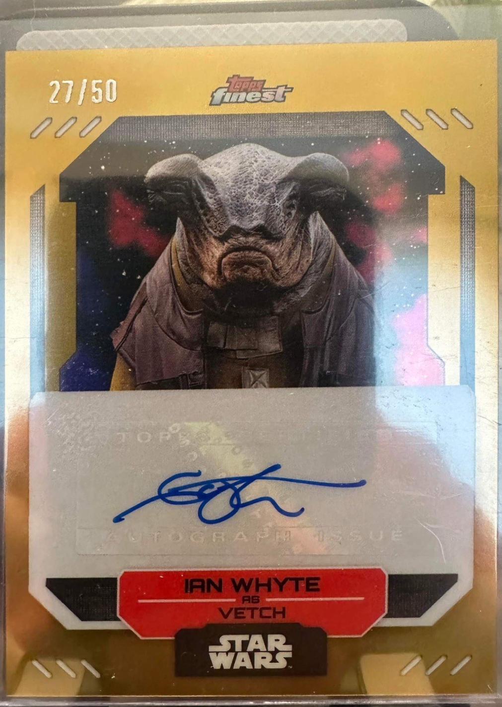 Ian Whyte as Vetch [Gold Refractor] #FA-IW
