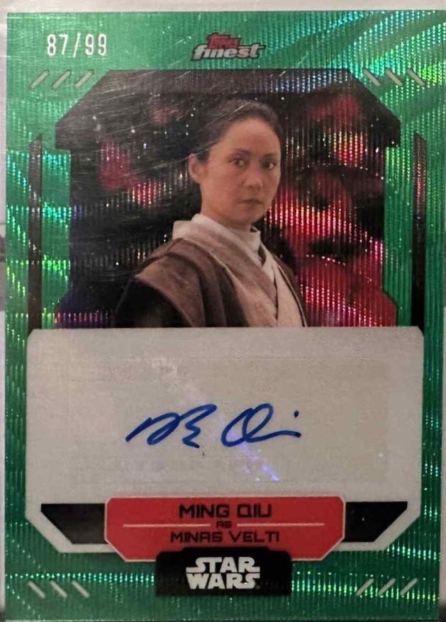 Ming Qiu as Minas Velti [Green Wave Refractor] #FA-MQ