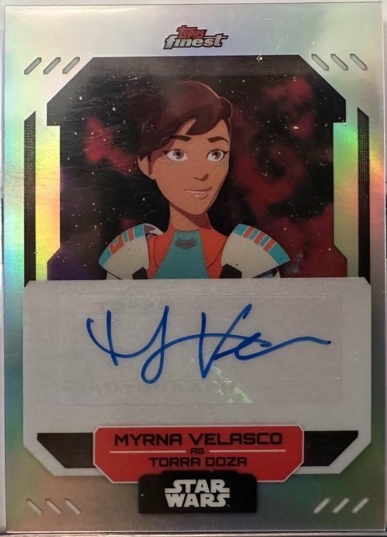 Myrna Velasco as Torra Doza [Red Wave Refractor] #FA-MV
