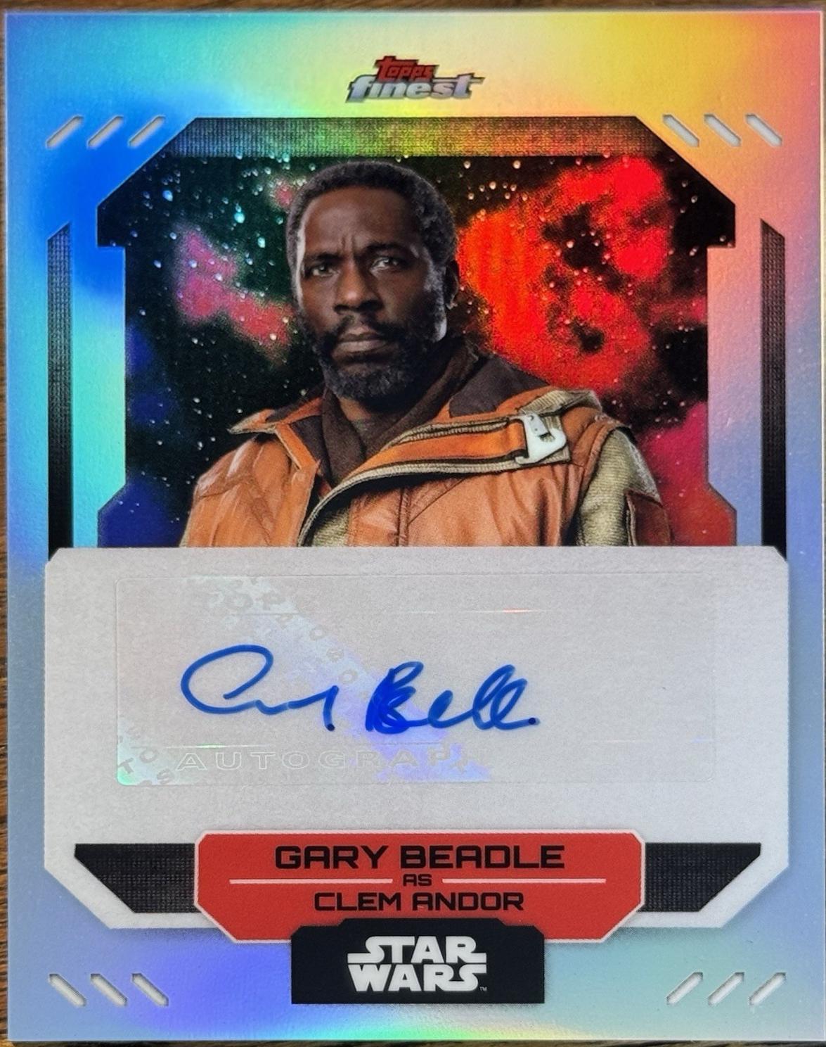 Gary Beadle as Clem Andor [Red Wave Refractor] #FA-GB