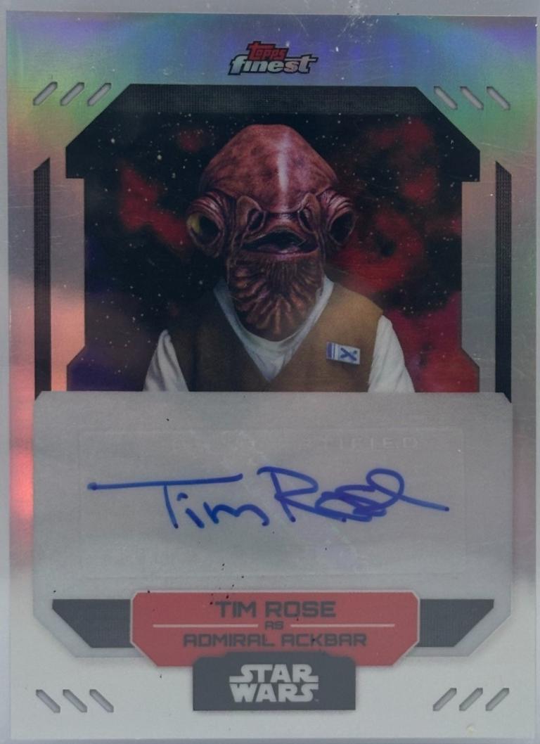 Tim Rose as Admiral Ackbar #FA-TR