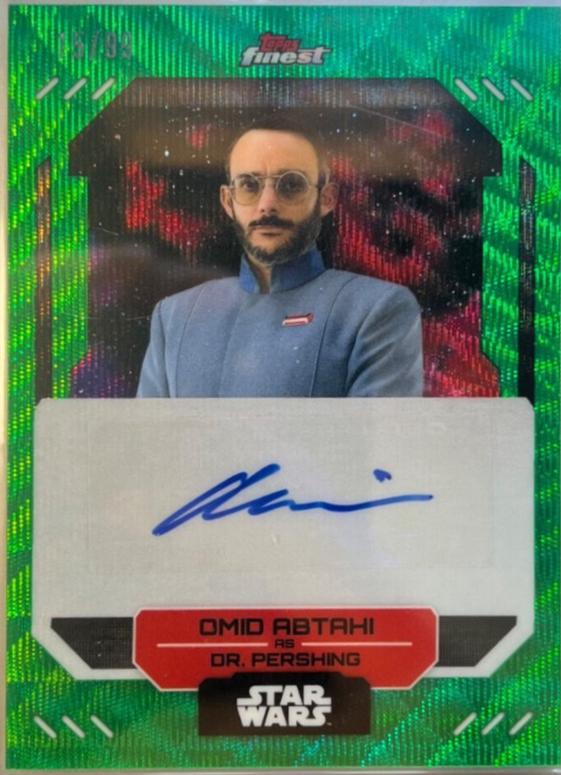 Omid Abtahi as Dr. Pershing [Green Wave Refractor] #FA-OA