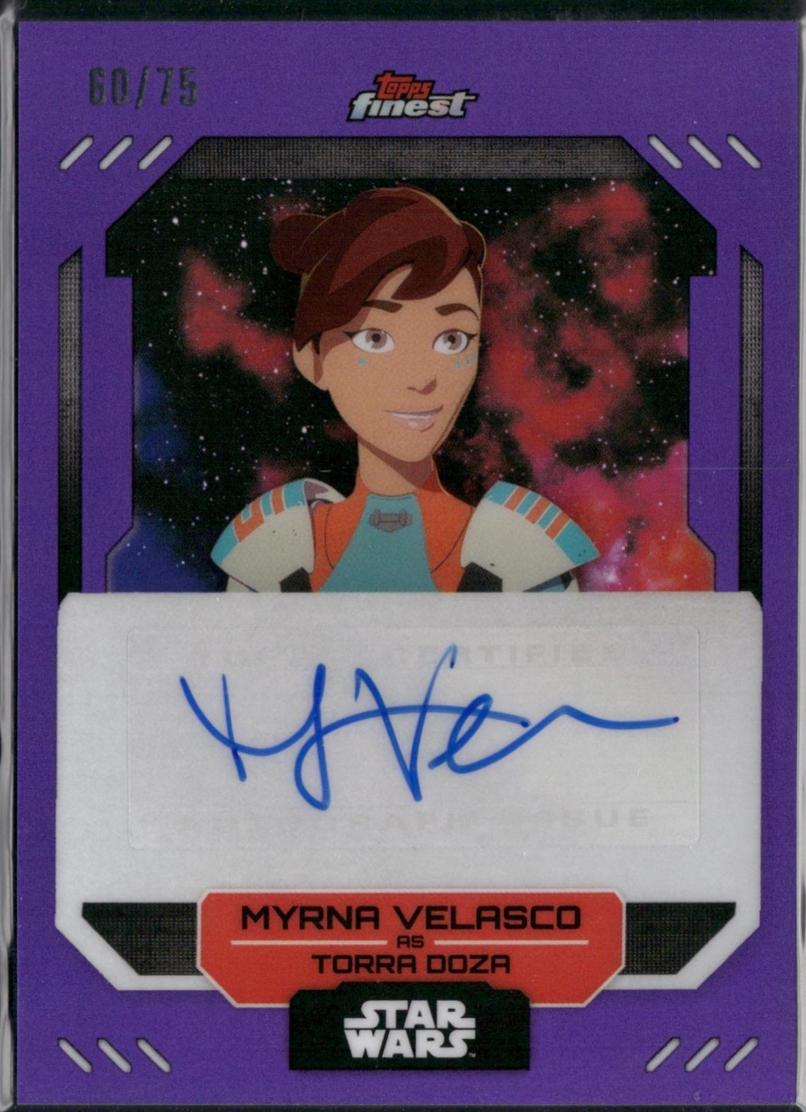 Myrna Velasco as Torra Doza [Purple Refractor] #FA-MV