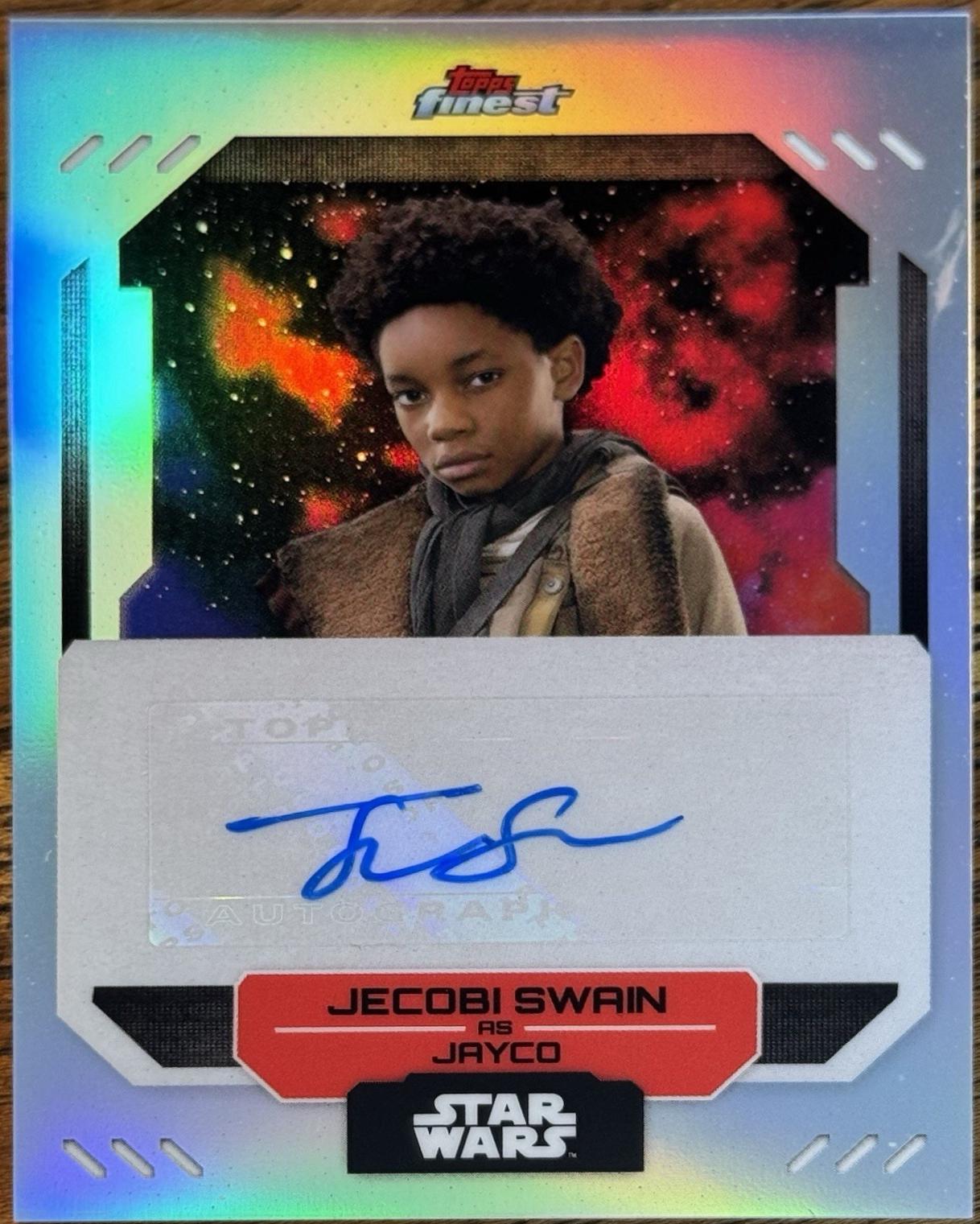 Jecobi Swain as Jayco [Red Wave Refractor] #FA-JSW