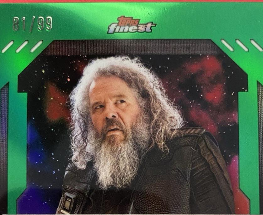 Mark Boone Jr. as Ranzar Malk [Green Refractor] #FA-MBO