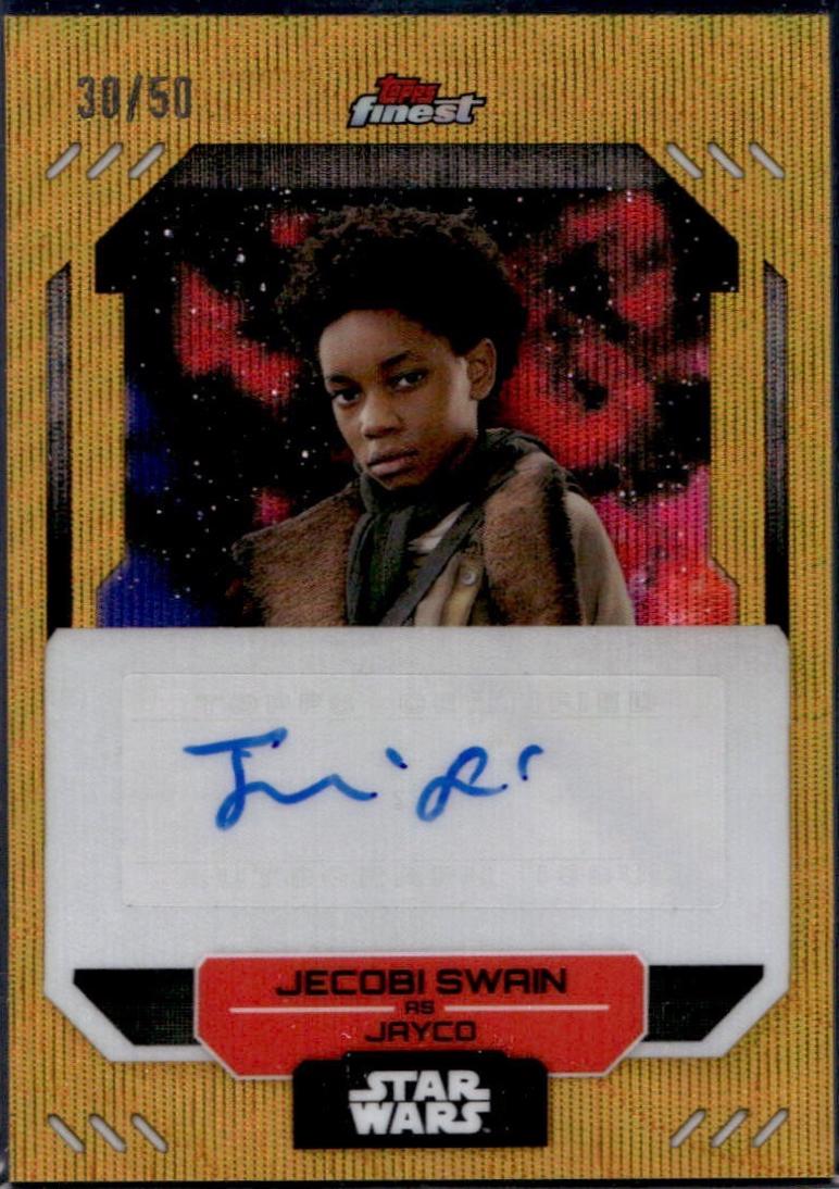 Jecobi Swain as Jayco [Gold Wave Refractor] #FA-JSW