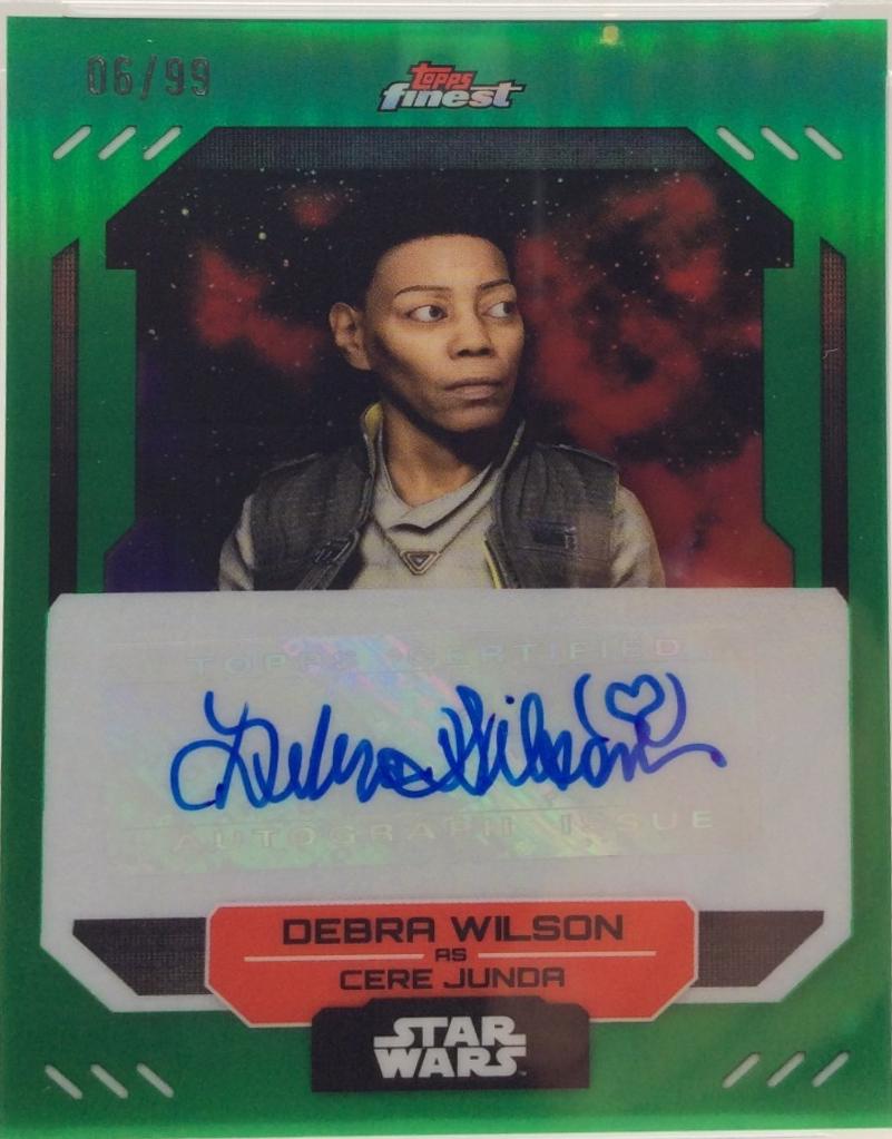 Debra Wilson as Cere Junda [Green Refractor] #FA-DW
