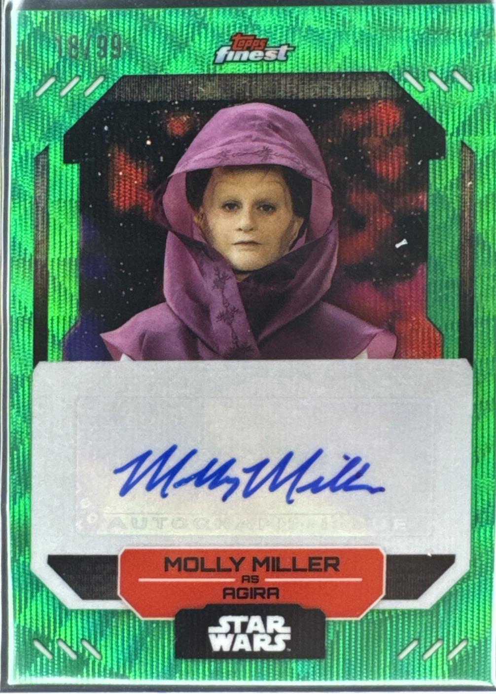 Molly Miller as Agira [Green Refractor] #FA-MM