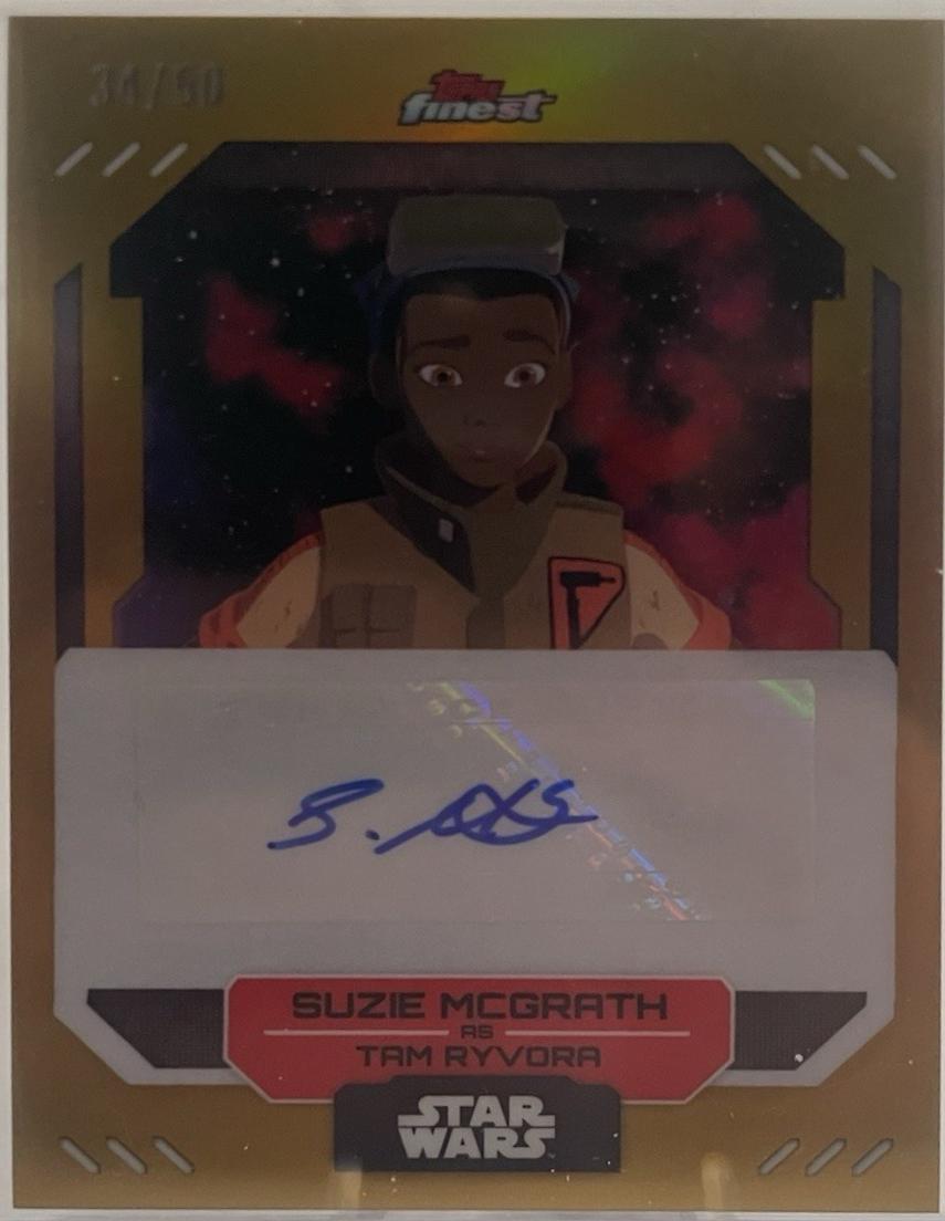 Suzie McGrath as Tam Ryvora [Gold Refractor] #FA-SM