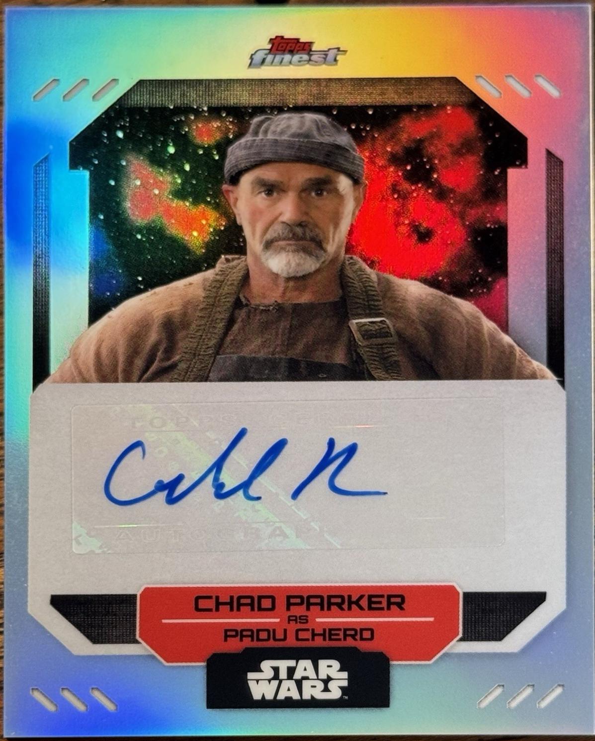 Chad Parker as Padu Cherd [Red Wave Refractor] #FA-CP