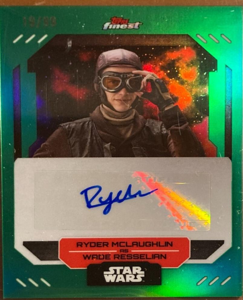 Ryder McLaughlin as Wade Resselian [Green Refractor] #FA-RM
