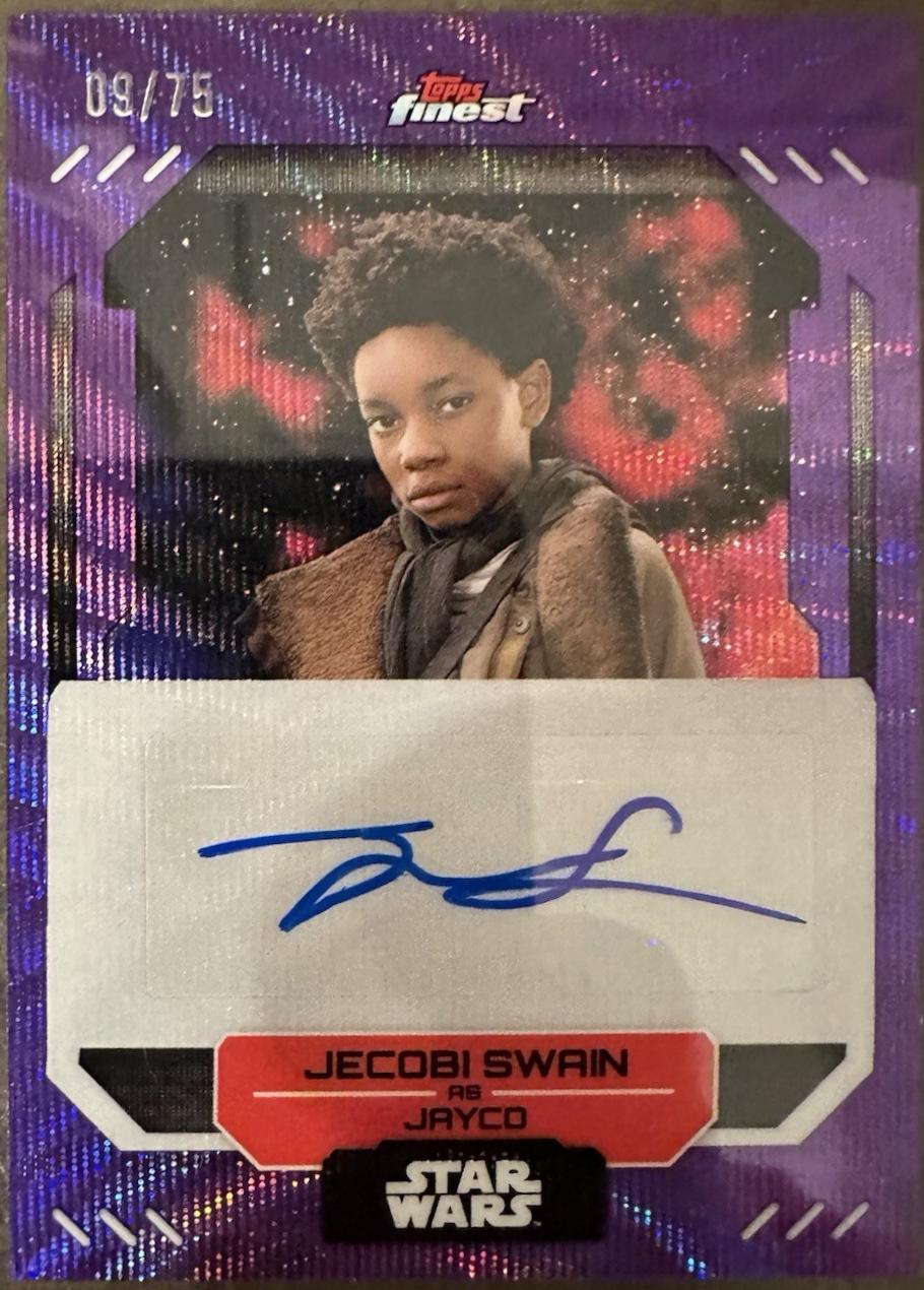 Jecobi Swain as Jayco [Purple Wave Refractor] #FA-JSW