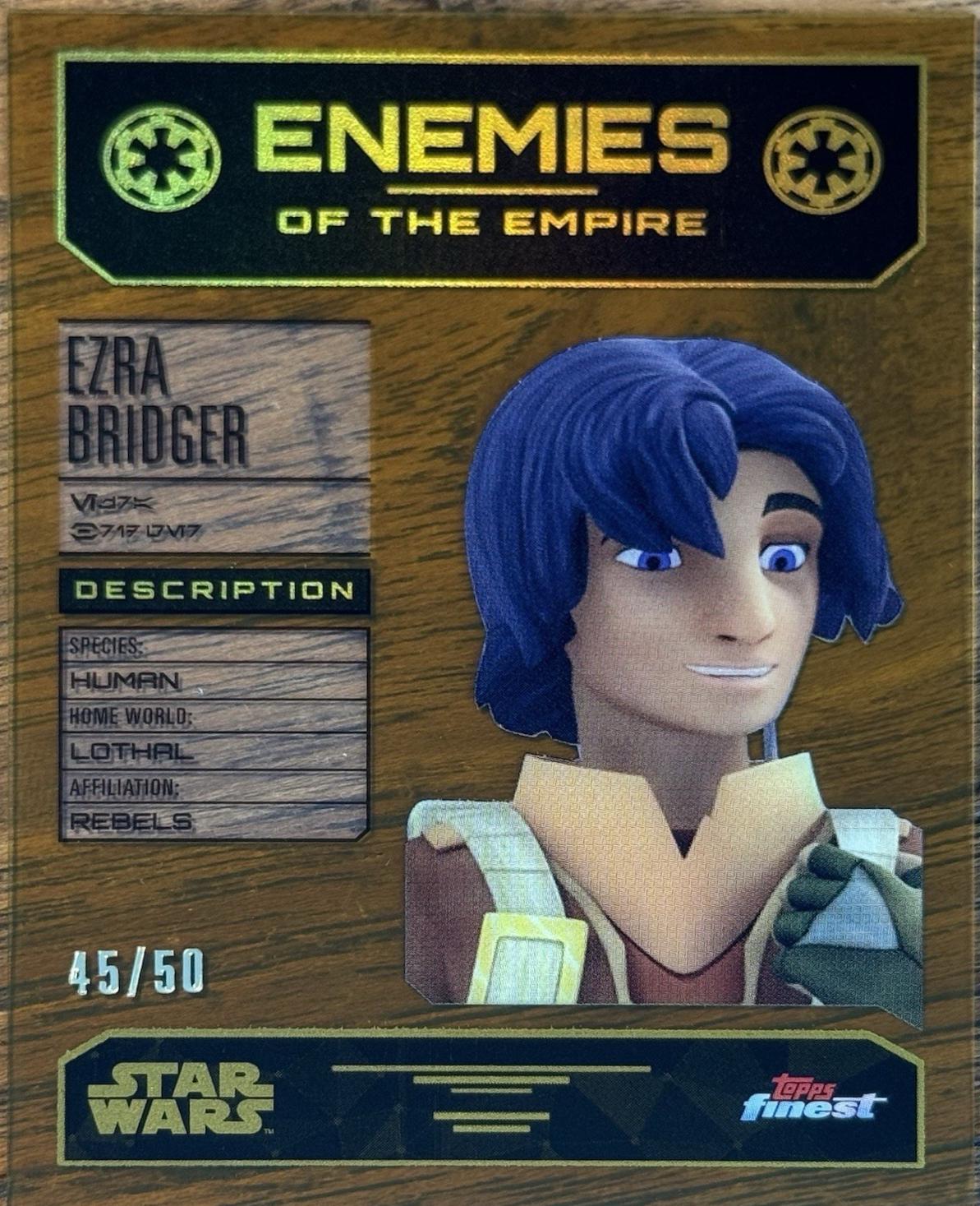 Ezra Bridger [Gold Refractor] #EOTE-6