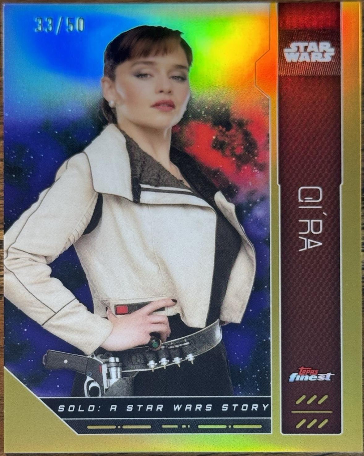 Qi'ra [Gold Refractor] #EB-19