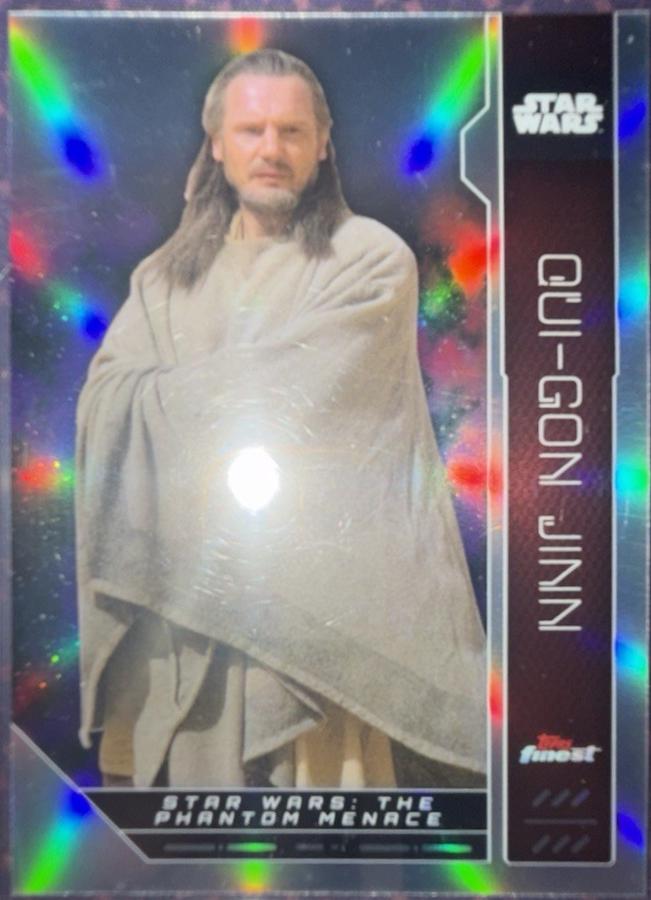 Qui-Gon Jinn [Gold Refractor] #EB-10