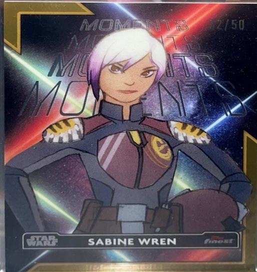 Sabine Wren [Gold Refractor] #FM-2