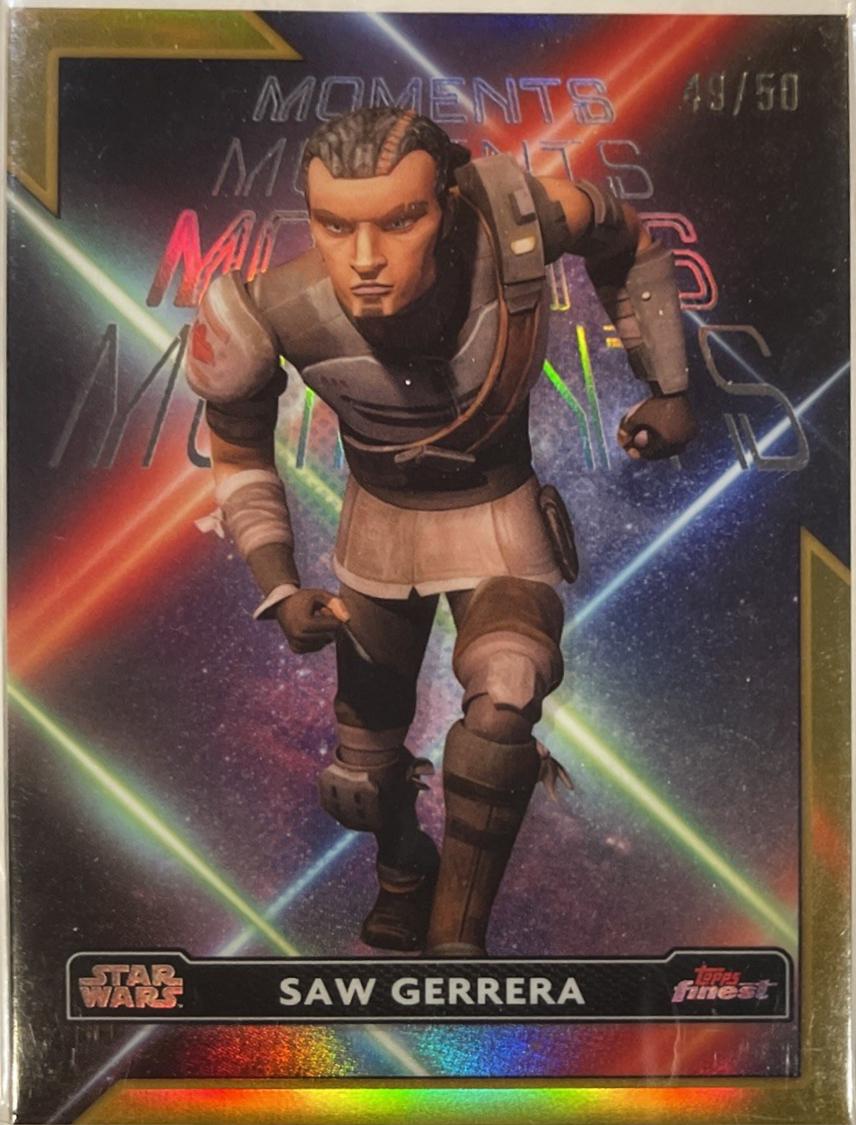 Saw Gerrera [Gold Refractor] #FM-19