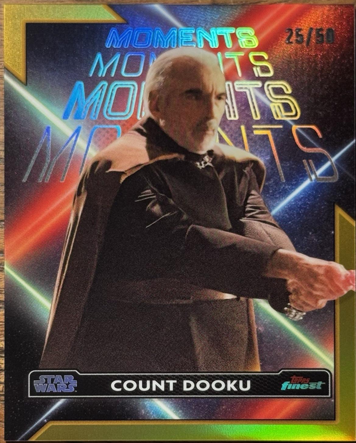 Count Dooku [Gold Refractor] #FM-23