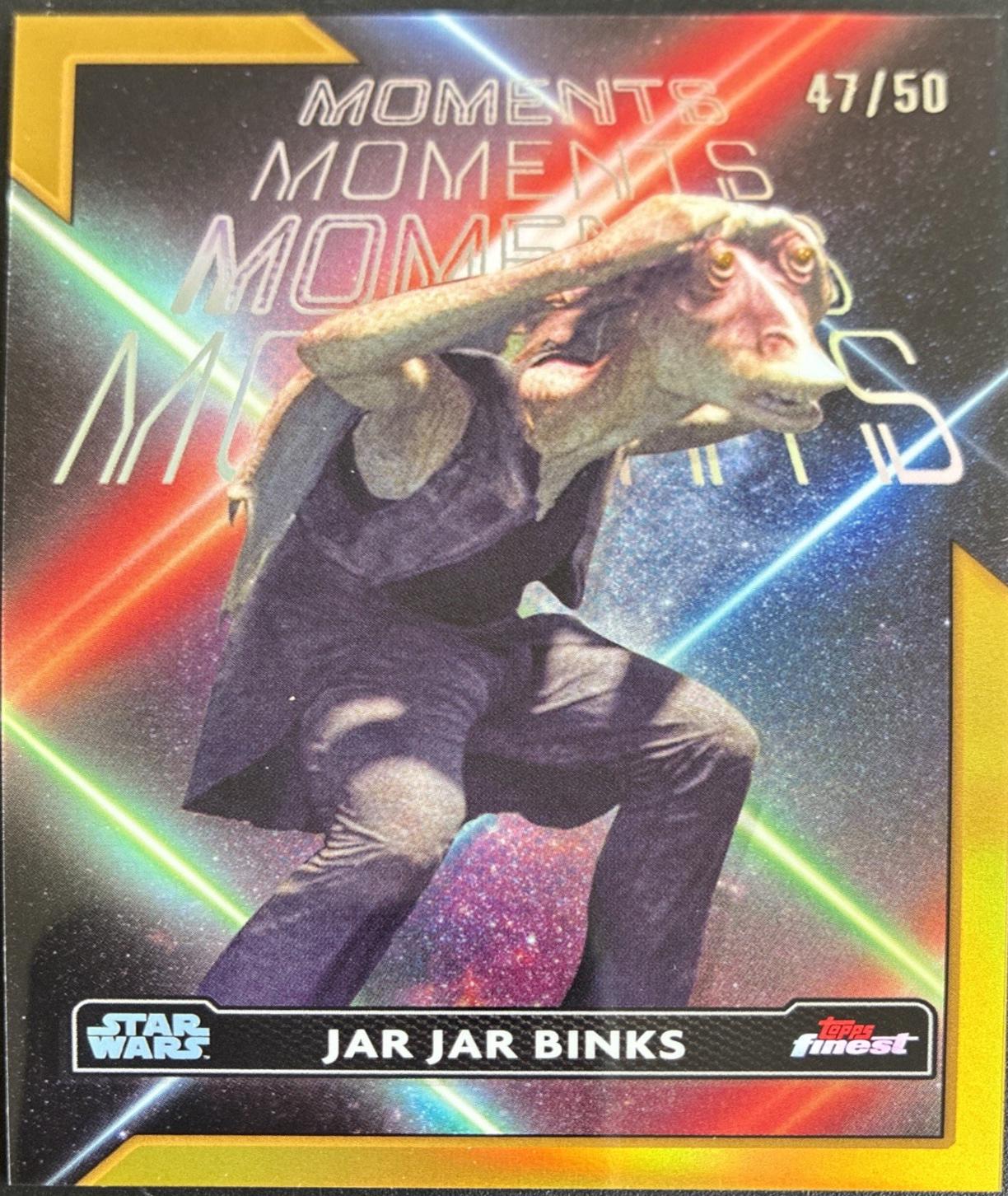 JAR JAR Binks [Gold Refractor] #FM-20