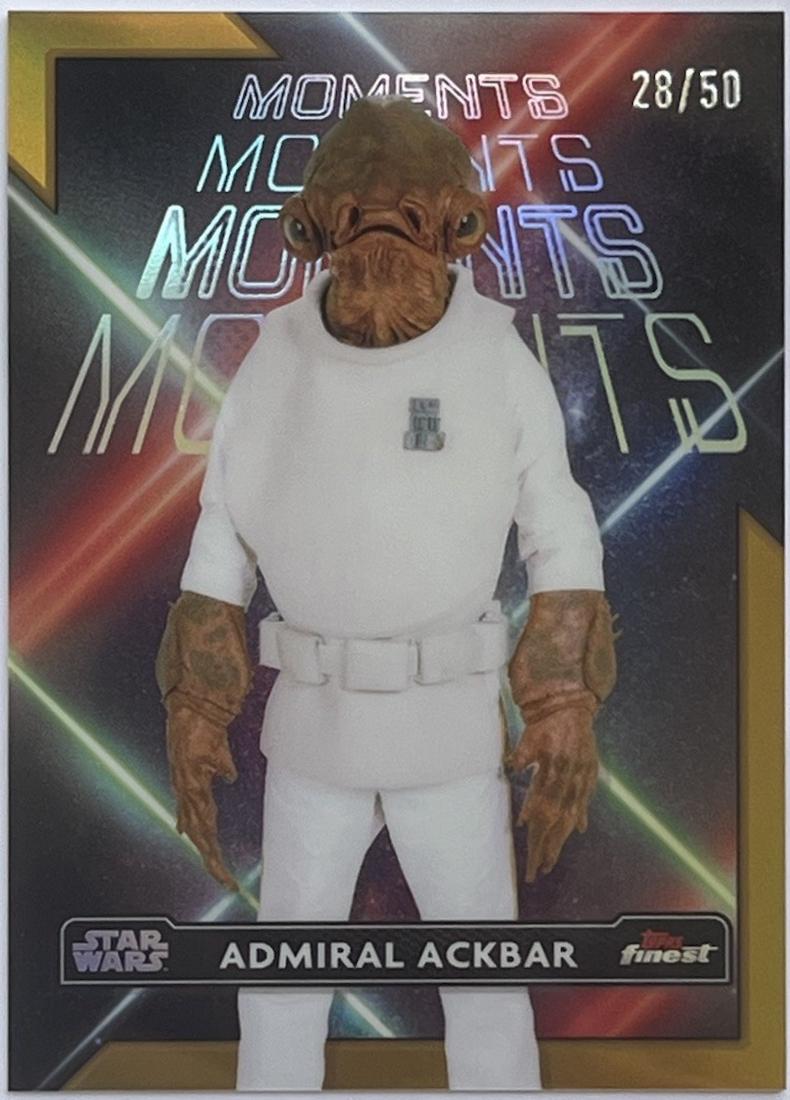 Admiral Ackbar [Gold Refractor] #FM-18