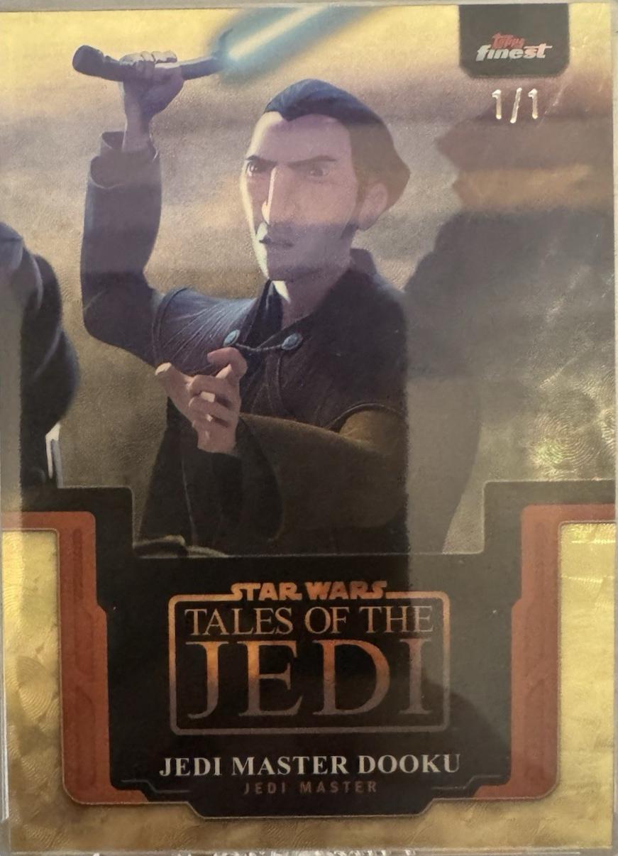 Jedi Master Dooku [Superfractor] #TOTJ-3