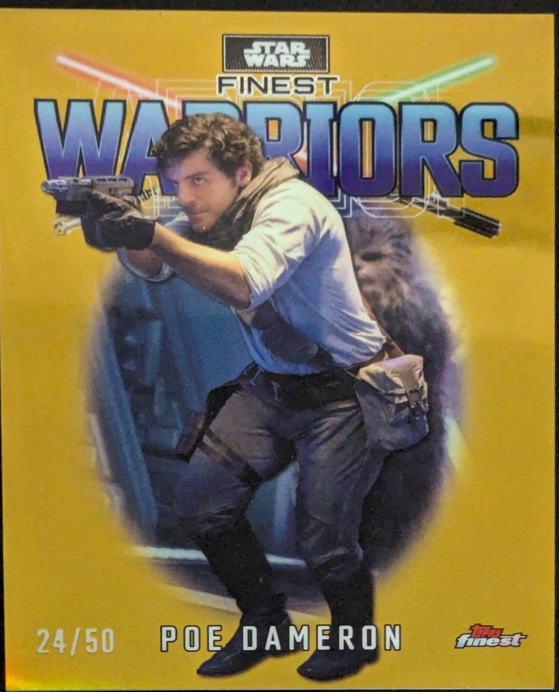 Poe Dameron [Gold Refractor] #FW-8