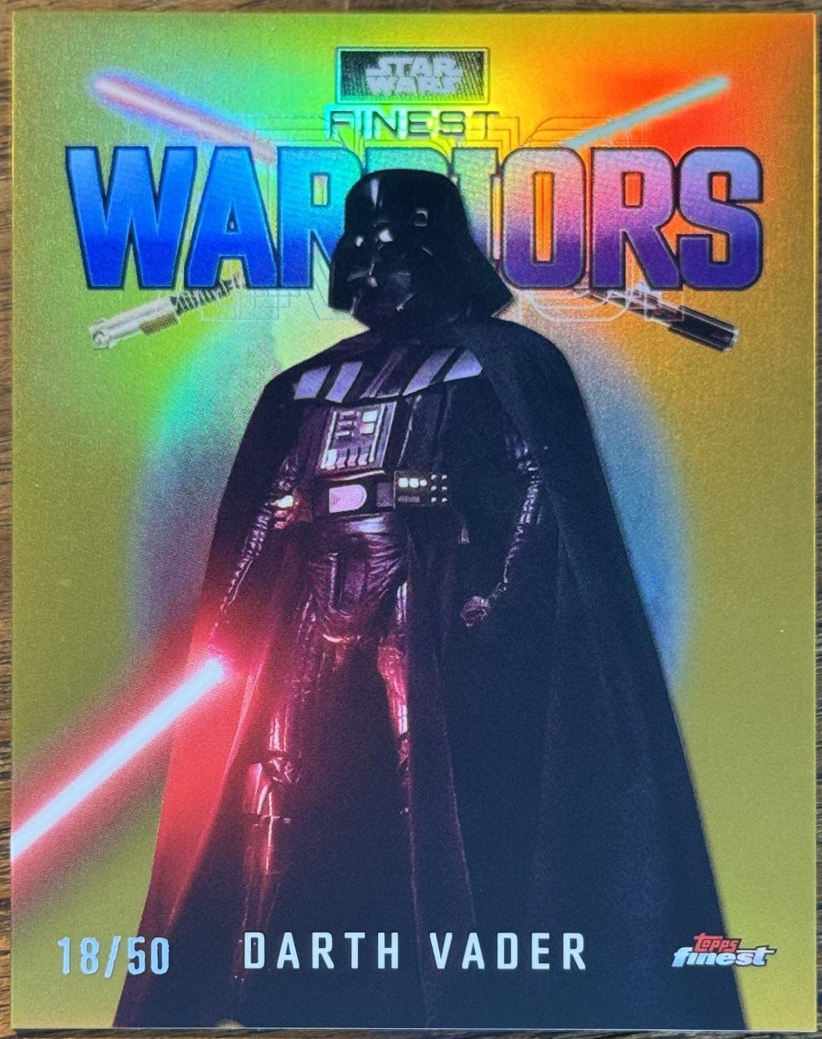 Darth Vader [Gold Refractor] #FW-12