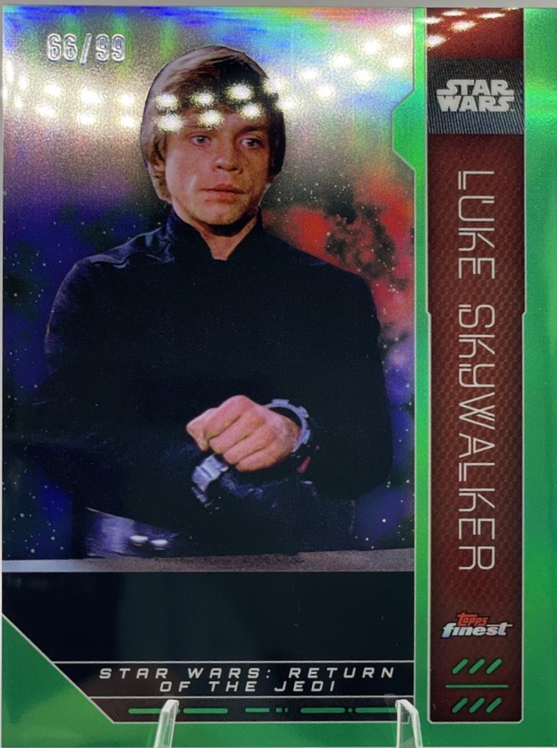 Luke Skywalker [Green Refractor] #FN-55