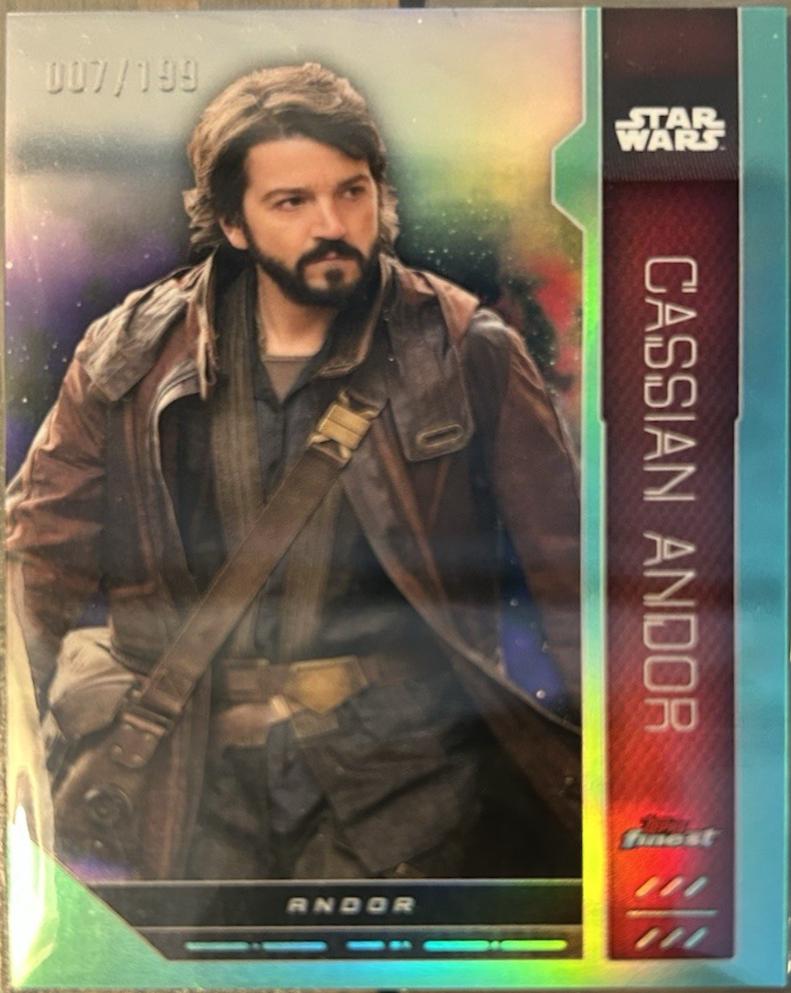 Cassian Andor [Aqua Refractor] #FN-6