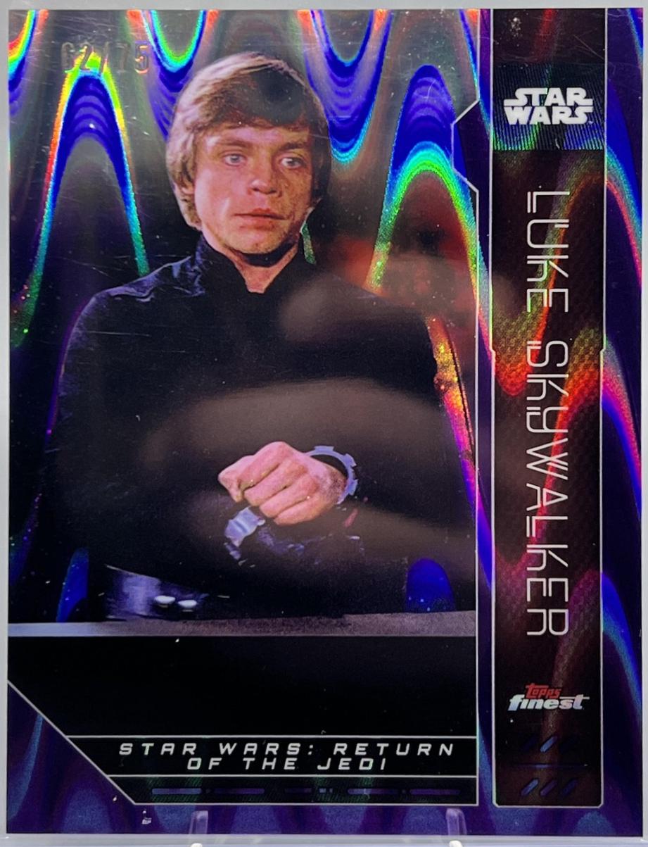 Luke Skywalker [Purple RayWave Refractor] #FN-55