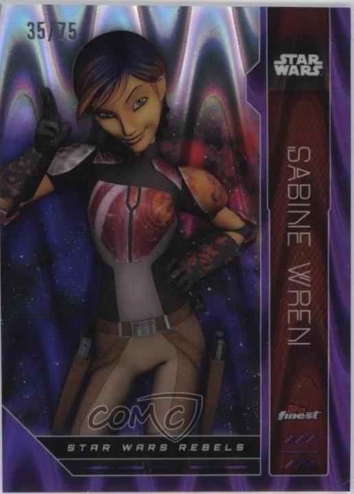 Sabine Wren [Purple RayWave Refractor] #FN-5