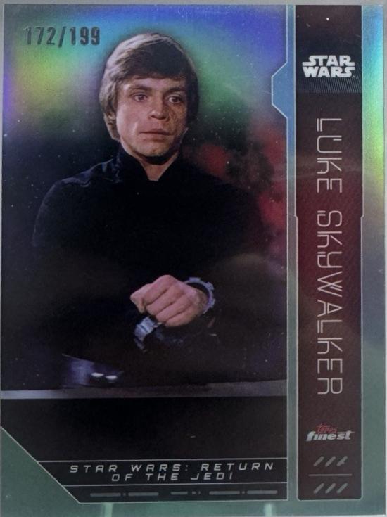 Luke Skywalker [Aqua Refractor] #FN-55