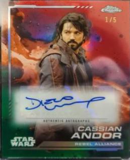 Diego Luna as Cassian Andor [Dathomir Red Refractor] #AU-DL