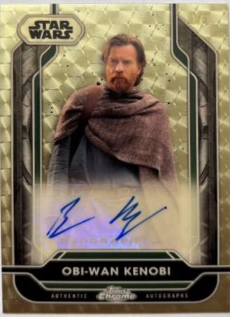Ewan McGregor as Obi-Wan Kenobi [Superfractor] #AU-EMC