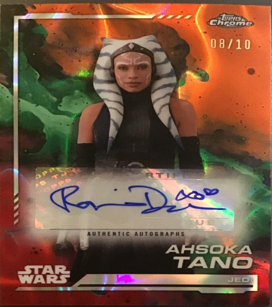 Rosario Dawson as Ahsoka Tano [Mustafar Lava Refractor] #AU-RD
