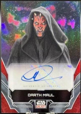 Ray Park as Darth Maul [Red Refractor] #A-RP
