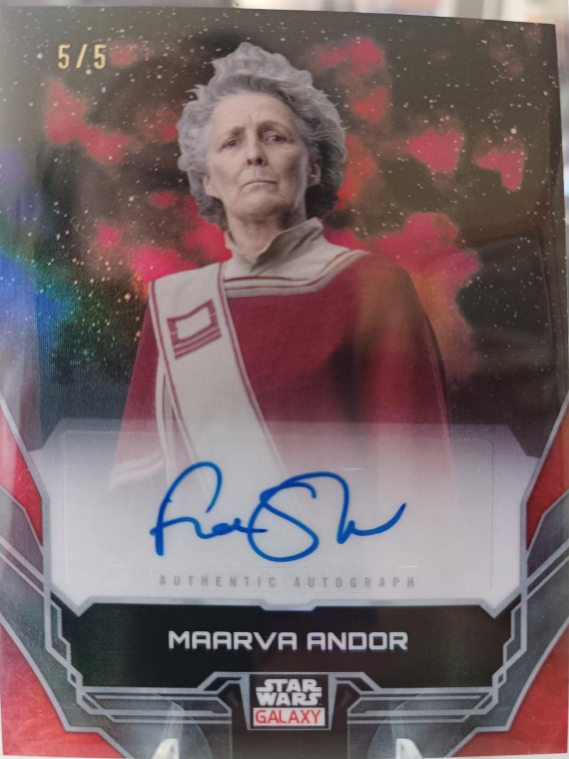 Fiona Shaw as Maarva Andor #A-FS