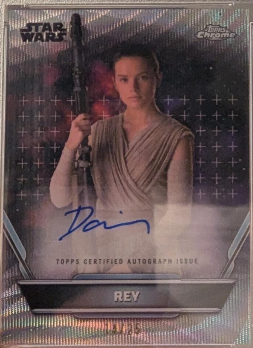 Daisy Ridley as Rey [Hyperlanes Refractor] #A-DR