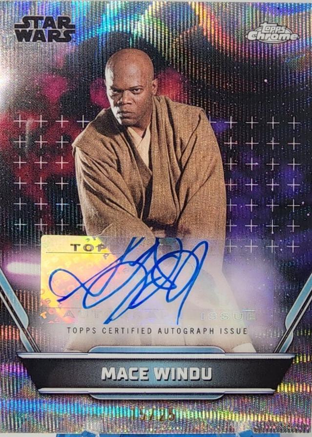 Samuel L. Jackson as Mace Windu [Hyperlanes Refractor] #A-SJ