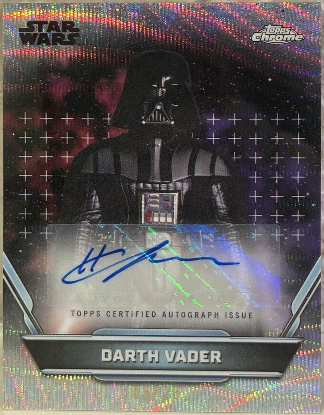 Hayden Christensen as Darth Vader [Hyperlanes Refractor] #A-HC