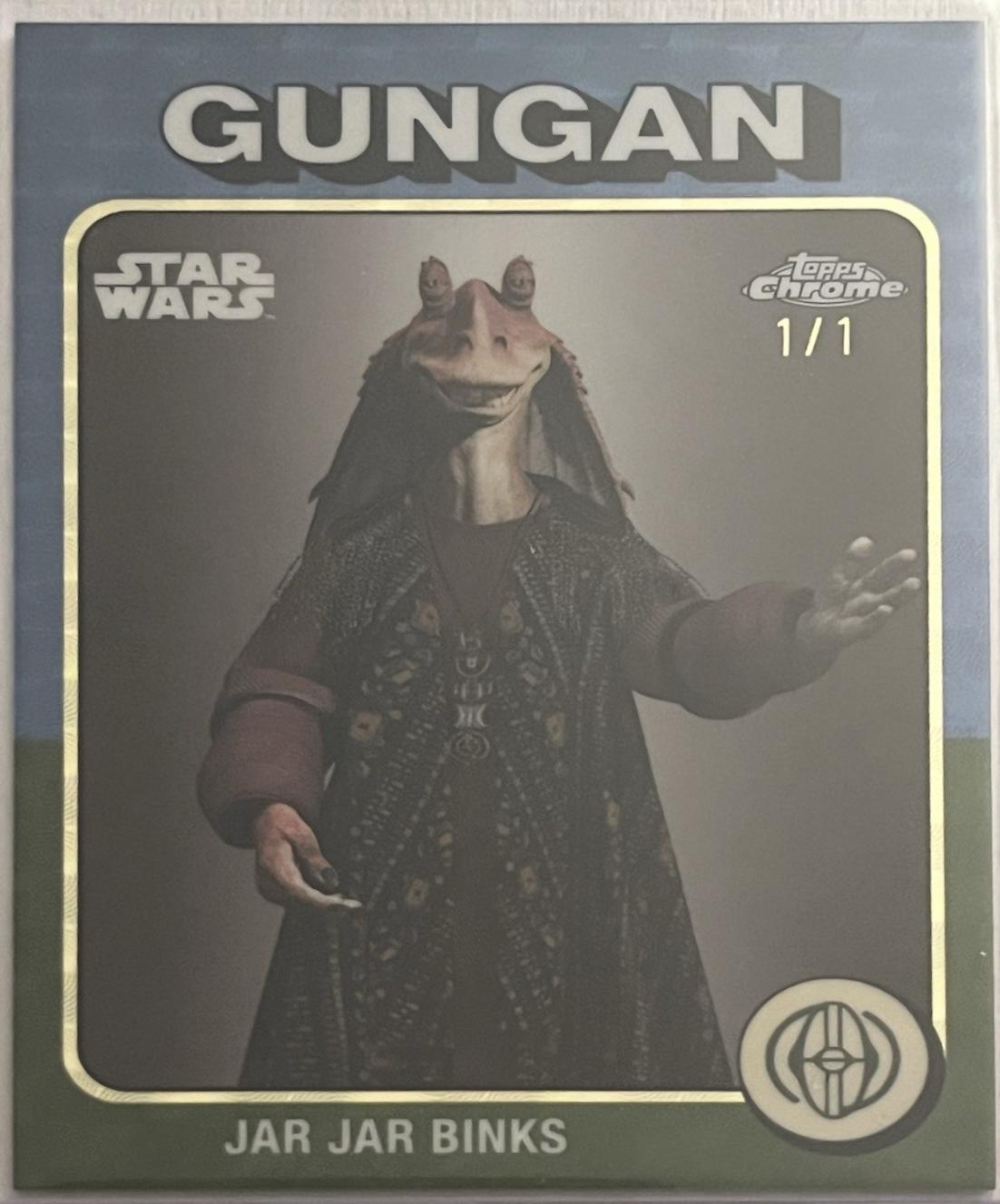 Jar Jar Binks [Superfractor] #TB-28