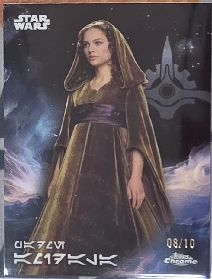 Padme Amidala [Mustafar Black Refractor] #AV-141