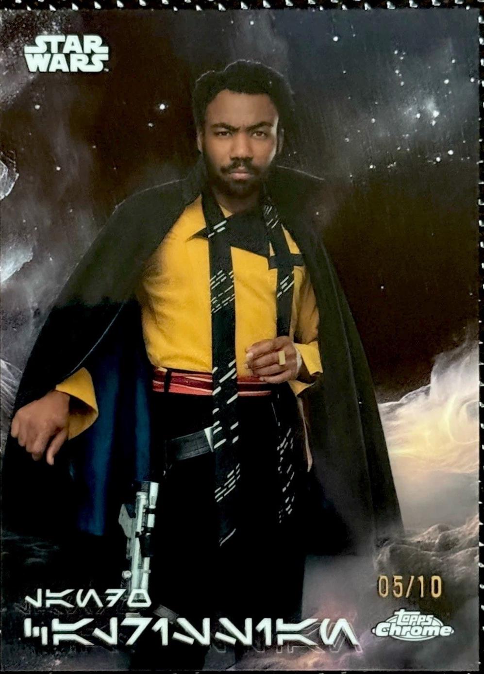 Lando Calrissian [Mustafar Black Refractor] #AV-78