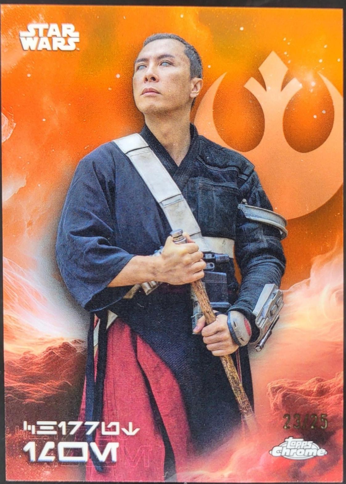 Chirrut Imwe [Rebel Orange Refractor] #AV-24