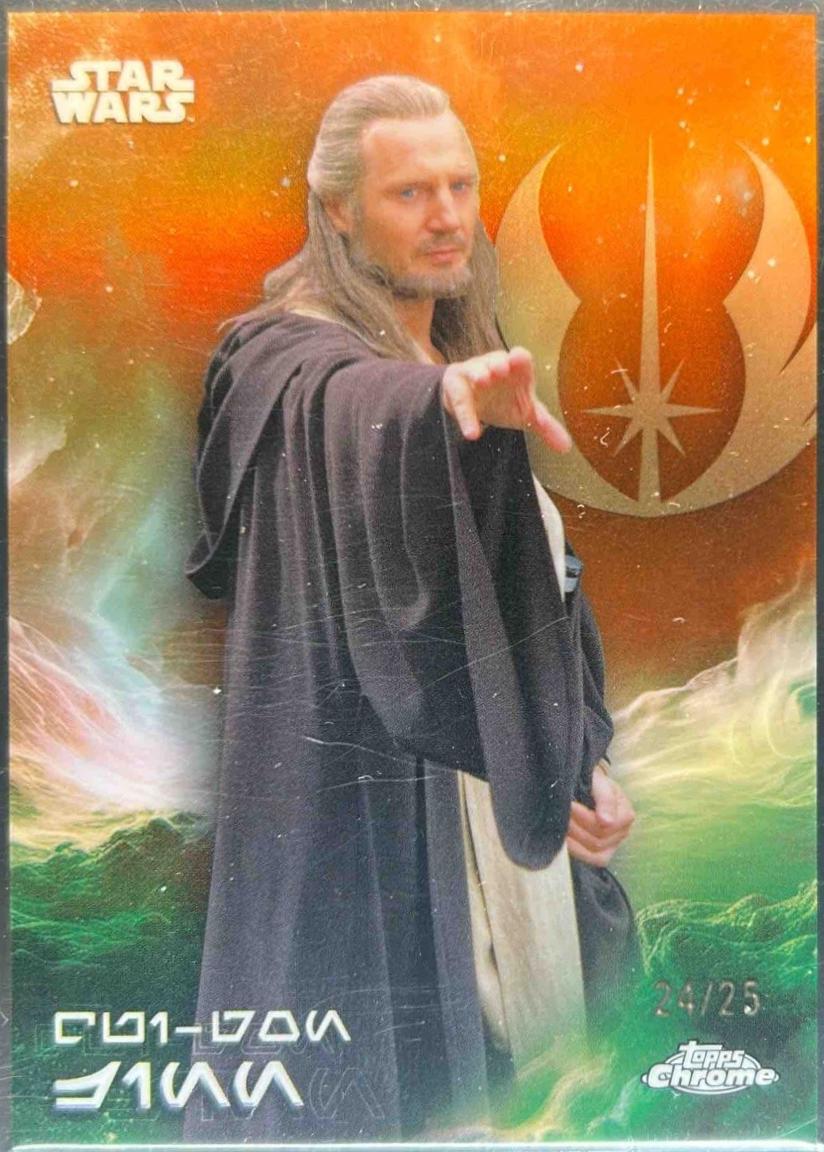 Qui-Gon Jinn [Rebel Orange Refractor] #AV-152